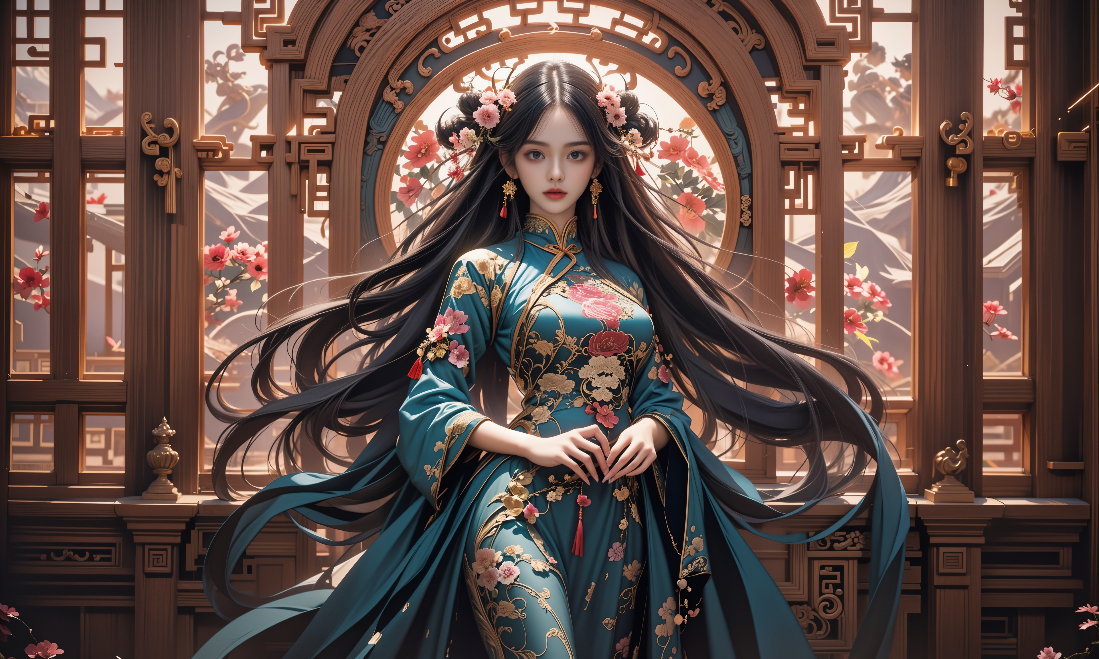 宁夏银川夏收开镰“丰”景如画